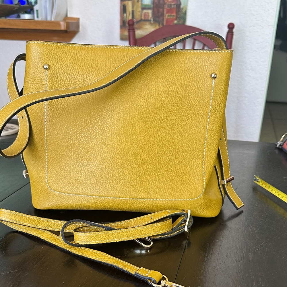 Elegant Mustard Shoulder Bag